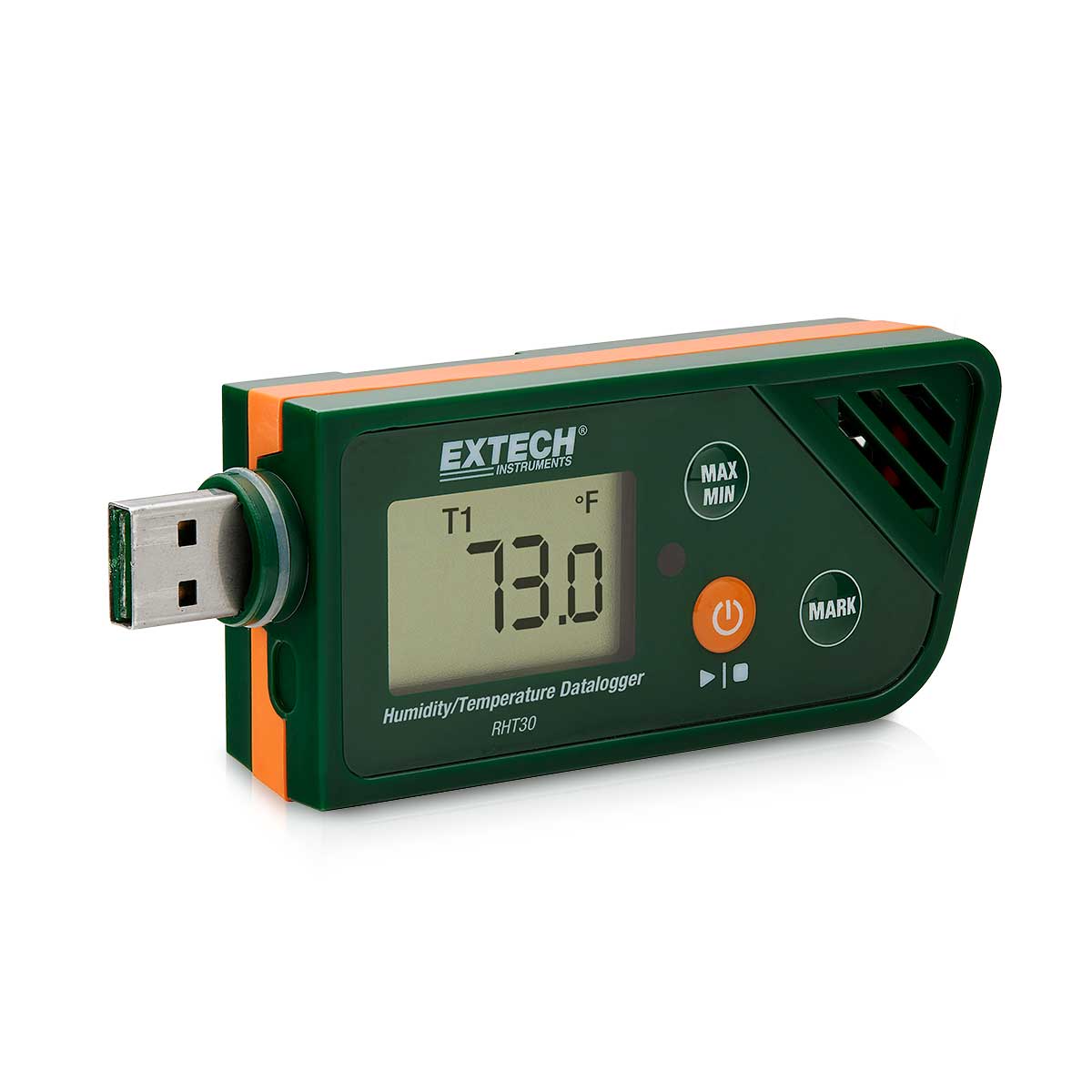 EXTECH RHT30 USB-datalogger för luftfuktighet och temperatur