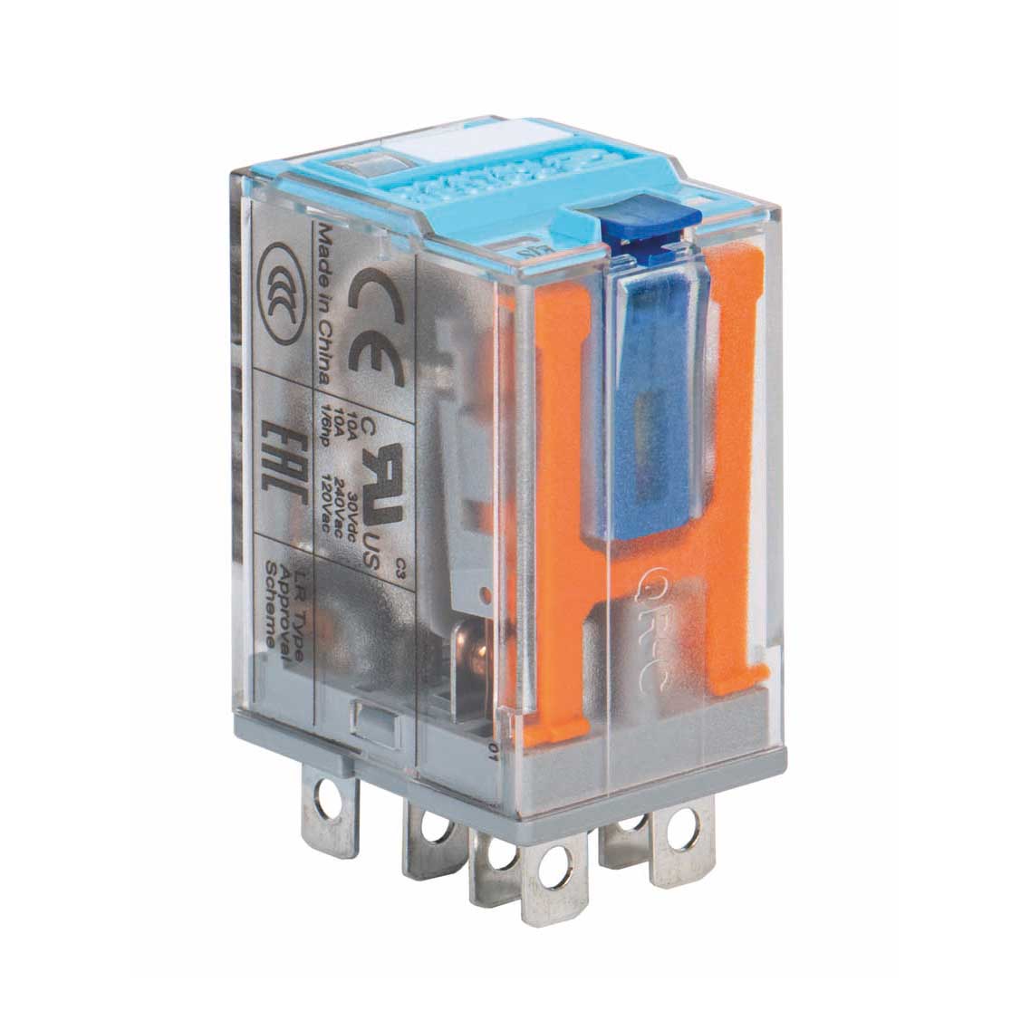 Comat Releco C7-A20FX/DC24V R, 2-poligt växlande relä med Faston, 10 A