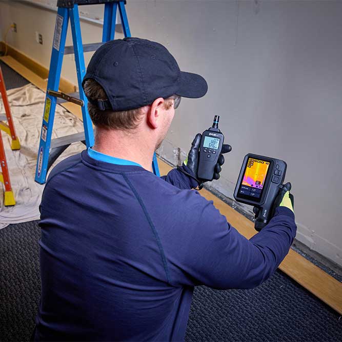FLIR EM57 HVAC Termo-Hygrometer med daggpunkt och våttemperatur