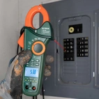 Extech EX623A True RMS-strömtång med IR-termometer, 2 typ K-ingångar