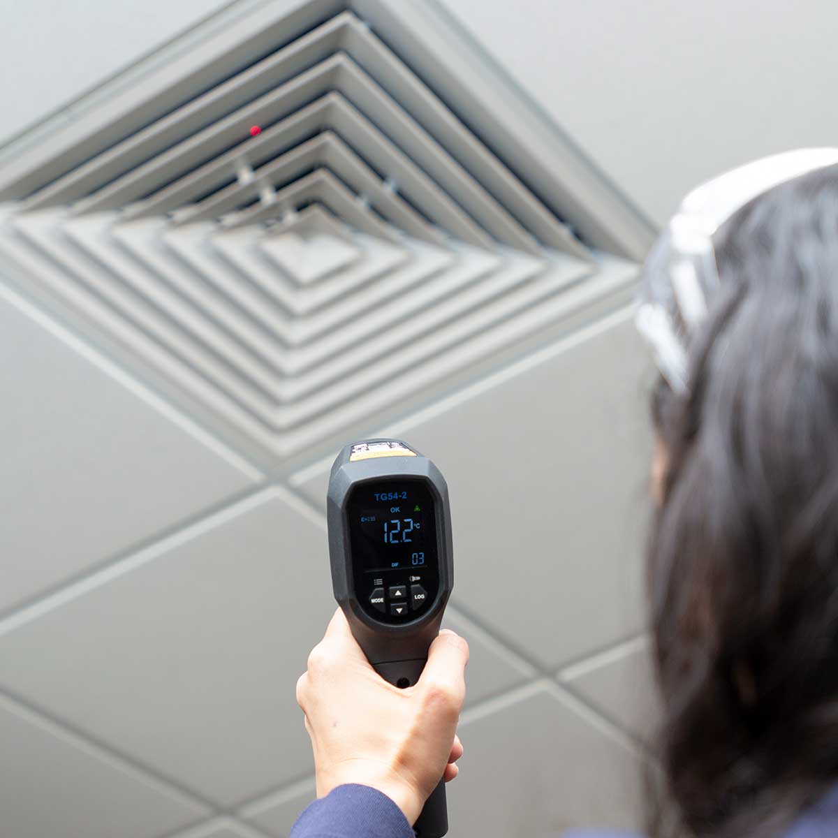 FLIR TG54-2 IR-termometer, upp till 850°C, laserpekare, 20:1 optik
