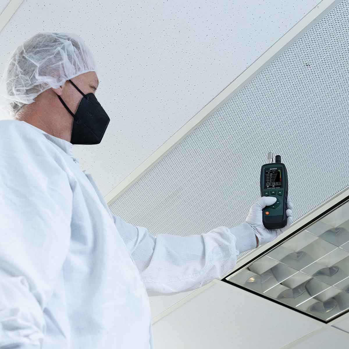 Extech VPC260 Partikelräknare för luftkvalitet, 6 kanaler, 0,3–10 µm