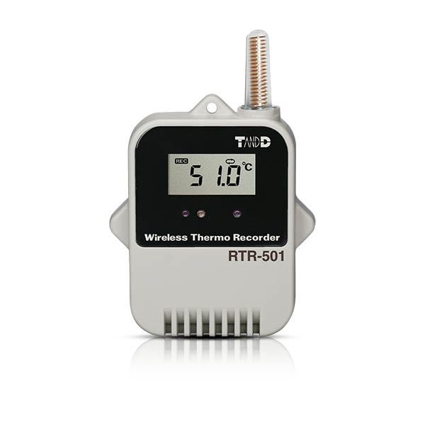 TandD RTR-501B -40 till 80°C, 1-kanals temperaturlogger