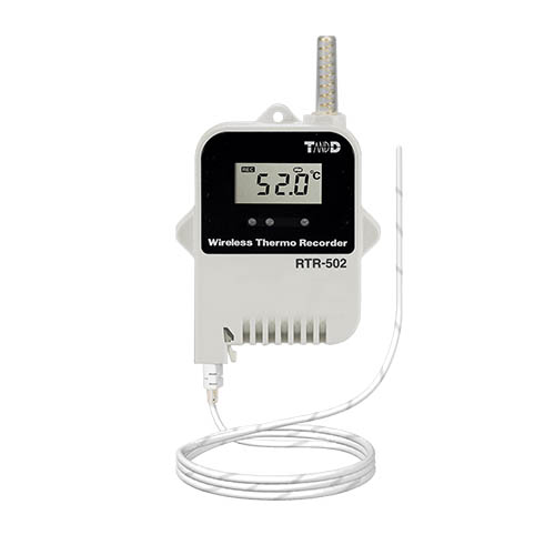 TandD RTR-502B -60 till 155°C, 1-Kanals temperaturlogger