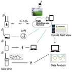 TandD RTR-502B -60 till 155°C, 1-Kanals temperaturlogger