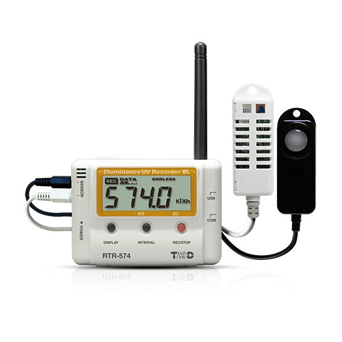 TandD RTR-574 Logger för Ljus, temperatur och luftfuktighet