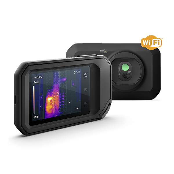 FLIR C5 WiFi Värmekamera, 160 x 120 pixlar, -20°C till +400°C