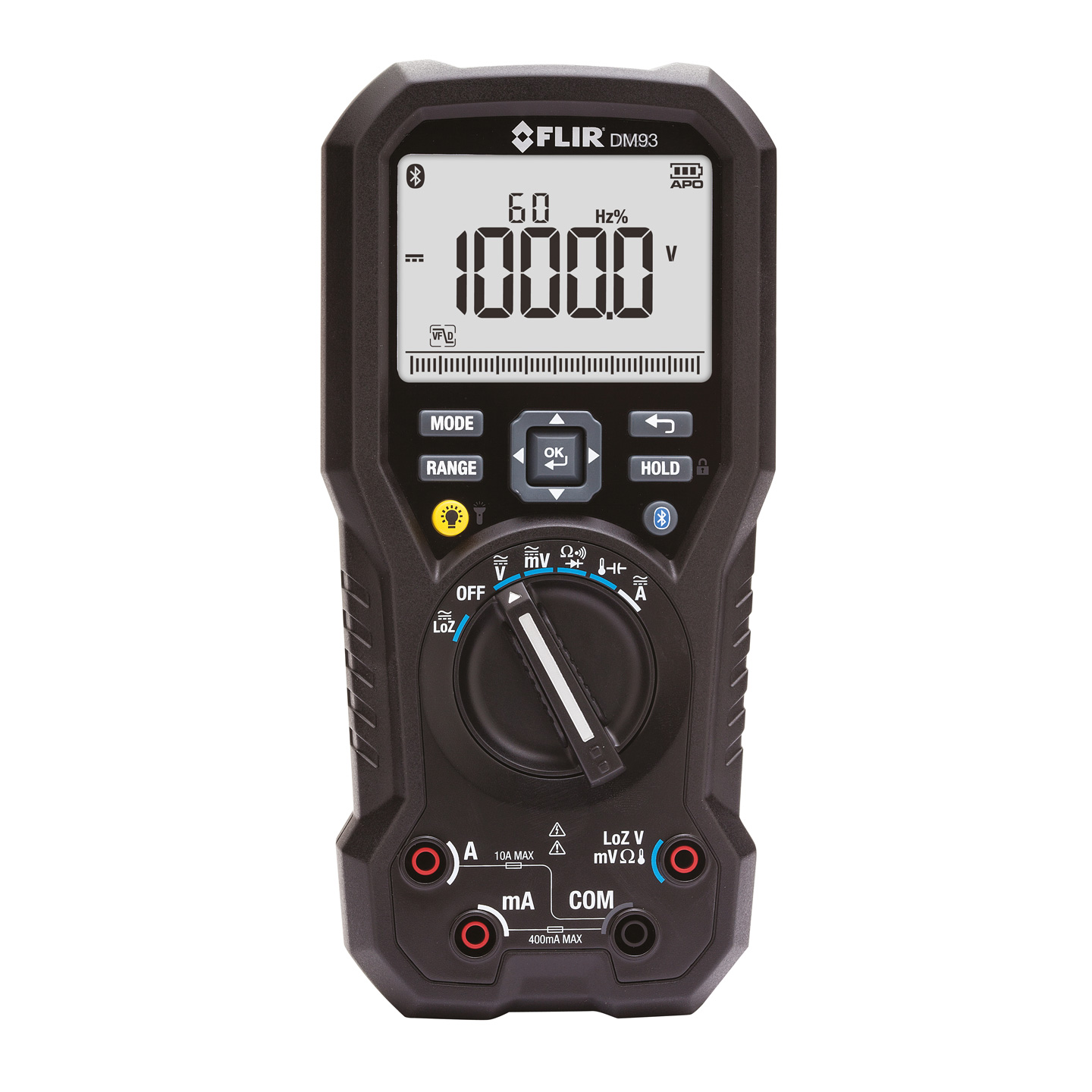 FLIR DM93 Industriell multimeter med sann RMS