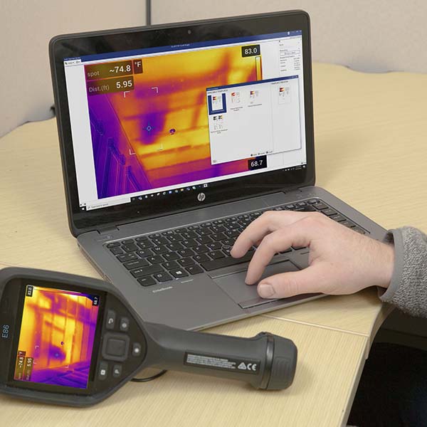 FLIR E86 Värmekamera, 464x348 pixlar, -20°C till +1500°C