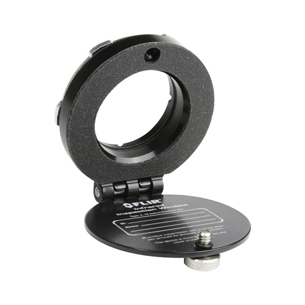FLIR IRW aluminium infrarött fönster 2" använd med Flir-kameror