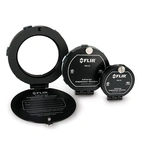 FLIR IRW aluminium infrarött fönster 3" använd med Flir-kameror