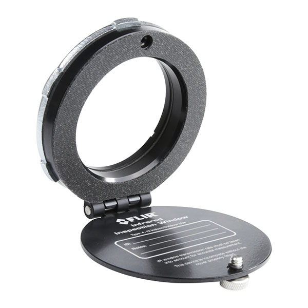 FLIR IRW aluminium infrarött fönster 3" använd med Flir-kameror
